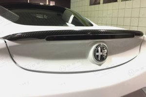 Alfa Romeo 4C Carbon Fiber Rear Spoiler - Coupe Alfa Romeo 4C Carbon Fiber Rear Spoiler - Coupe